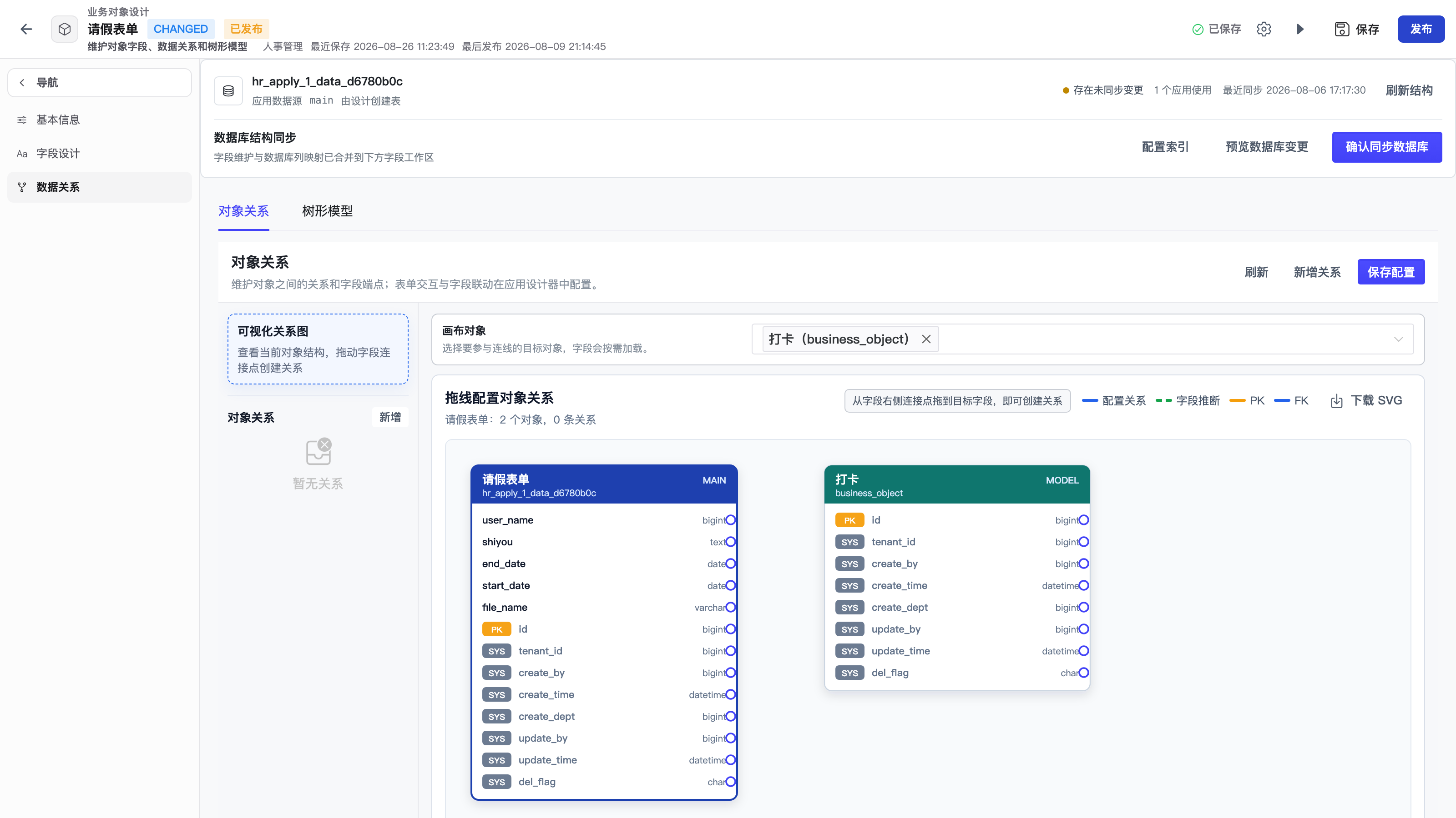 数据关系